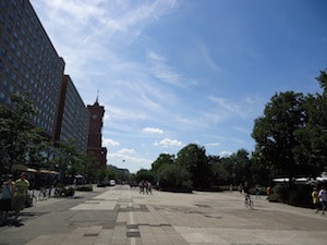 Alexanderplatz i Berlin