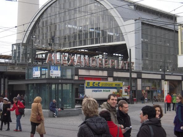 Alexanderplatz i Berlin