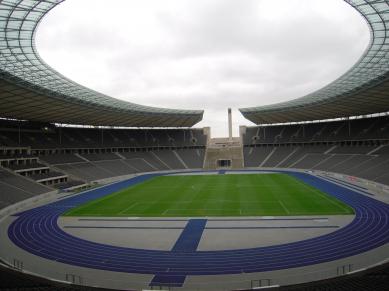 Inuti Olympiastadion