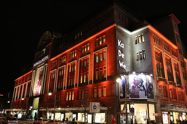 Varuhuset KaDeWe i Berlin.