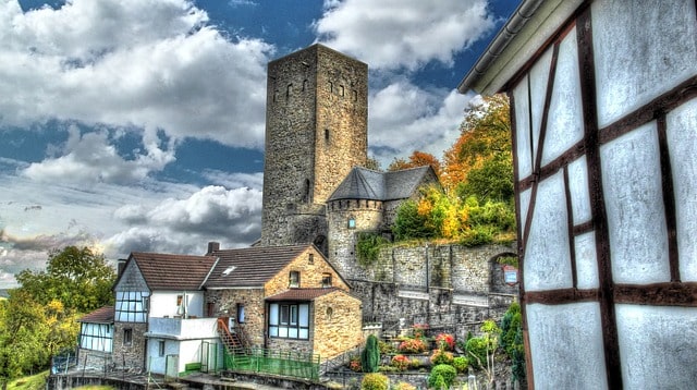 Bild från Blankenstein i Frankfurt.